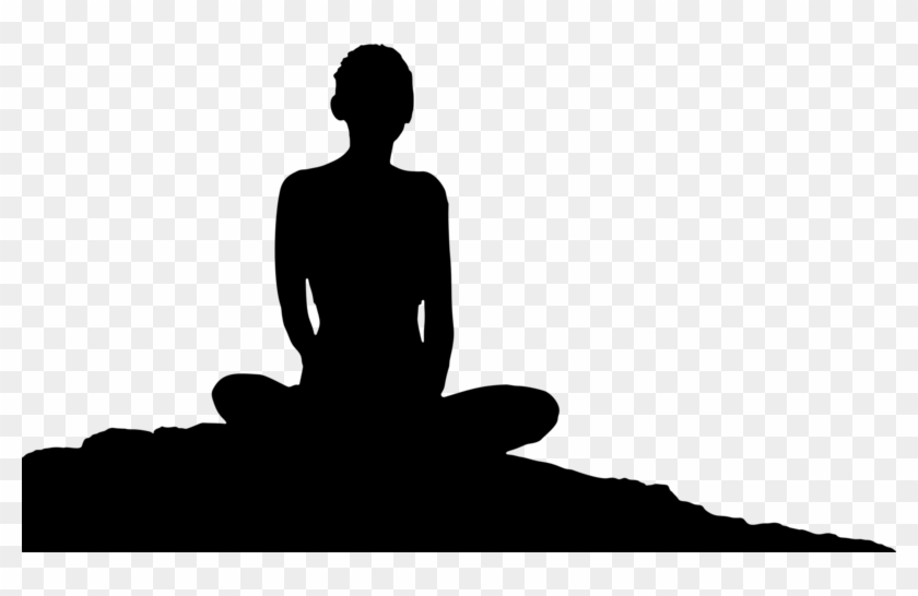 The Sacred Path Of The Warrior Woman Female Silhouette - Meditating Silhouette #1370436