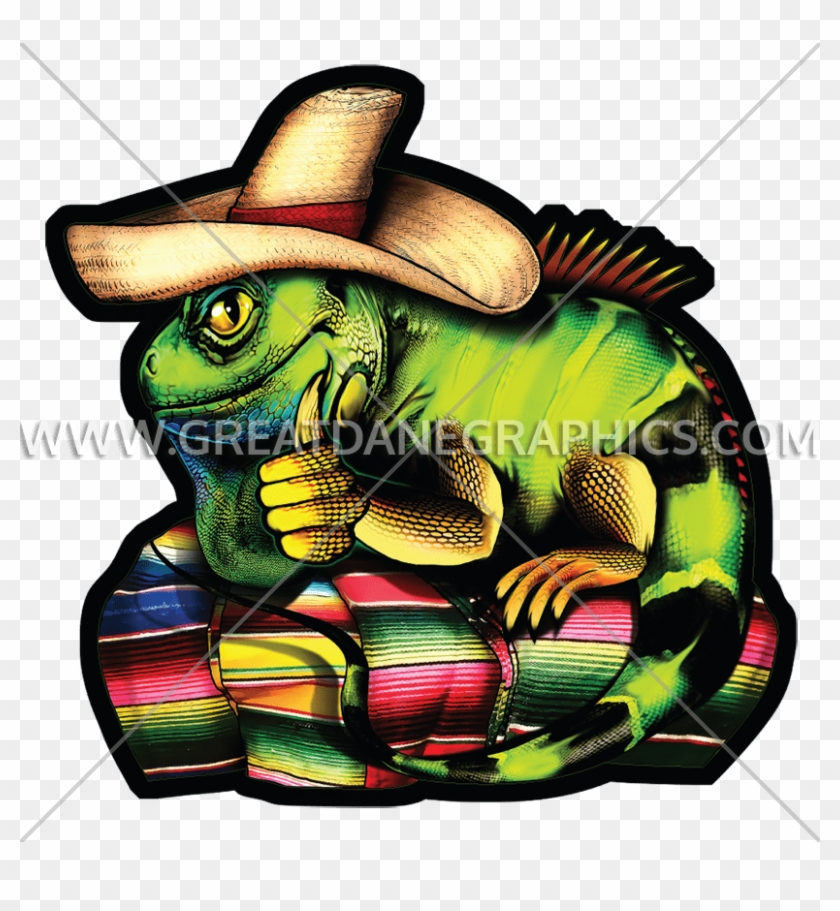 Sombrero Iguana Production Ready - Iguana Sombrero #1370601