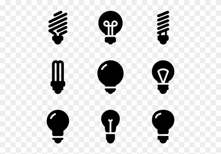 Clipart Freeuse Stock Light Bulb Icons - Light Icon #1370615