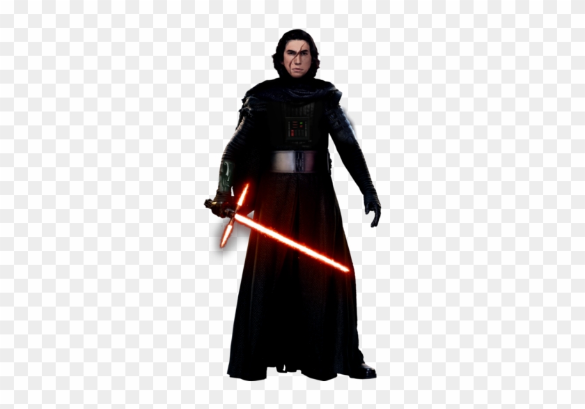 Star Wars The Force Awakens Clipart - Kylo Ren Star Wars Transparent Background #1370651