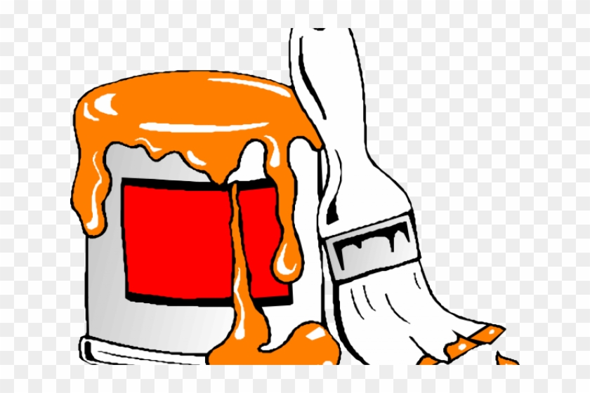 Painting Clipart Paint Palette - Paint Can Clipart #1370698