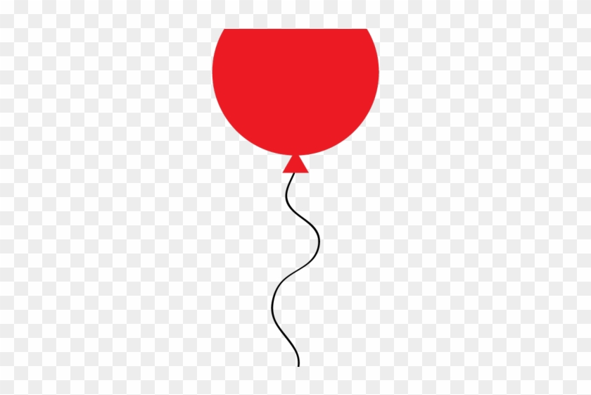 Balloon Clipart String - Red Balloon Clipart #1370714