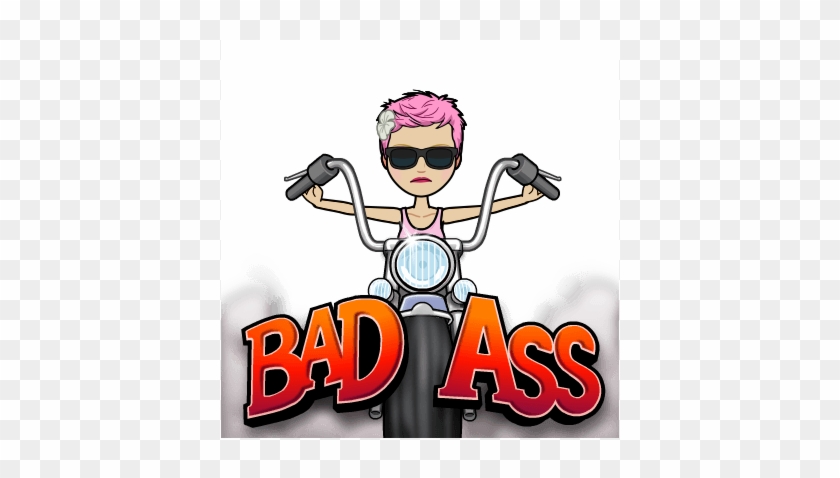 Did You Guys Know That I'm An Ol' Lady Yes My Fiance - Bad Ass Motorcycle Cartoon #1370739