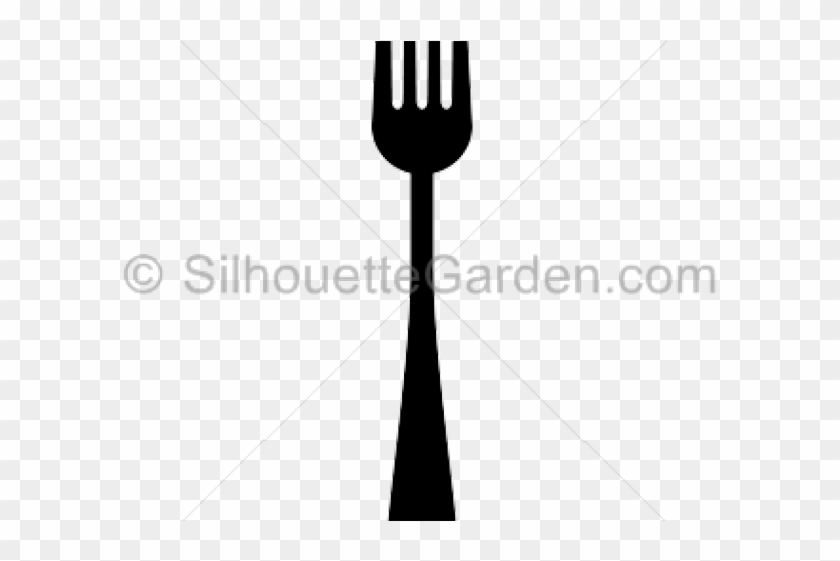 Cutlery Clipart Silhouette - Clip Art #1370840