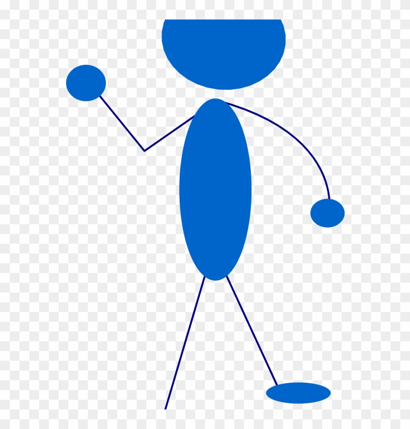 Blueman 203 Clip Art - Wait A Minute Clip Art #1370917