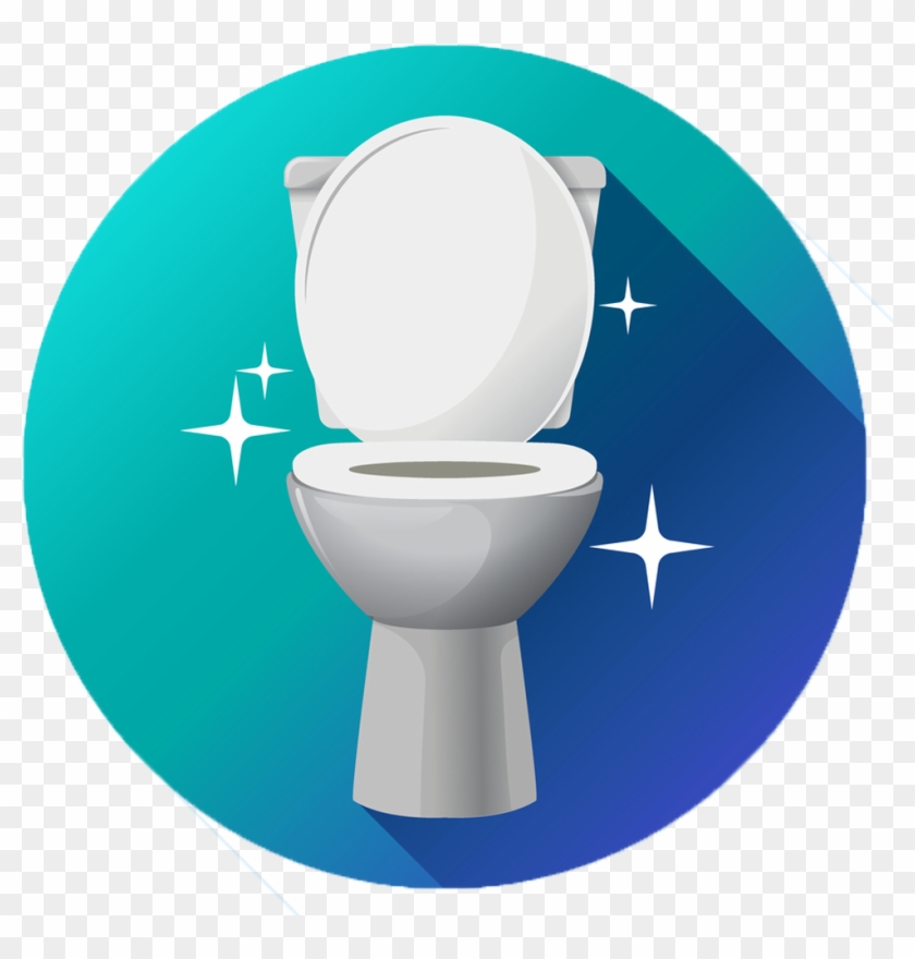 Toilet Cleaner - Vector Toilet #1370927