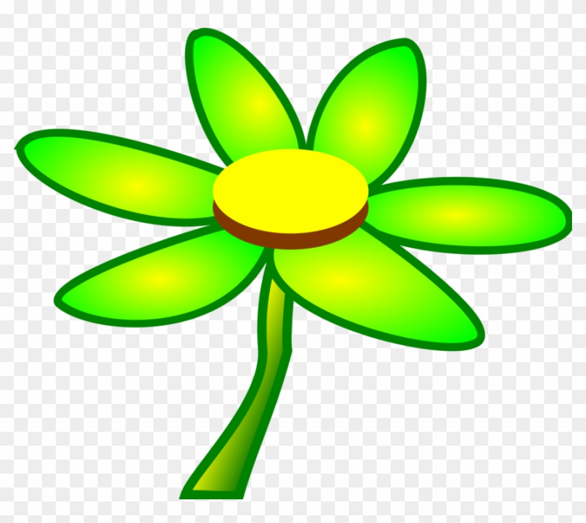 Flower Computer Icons Petal Bud Green - Seni Klip Bunga #1371016