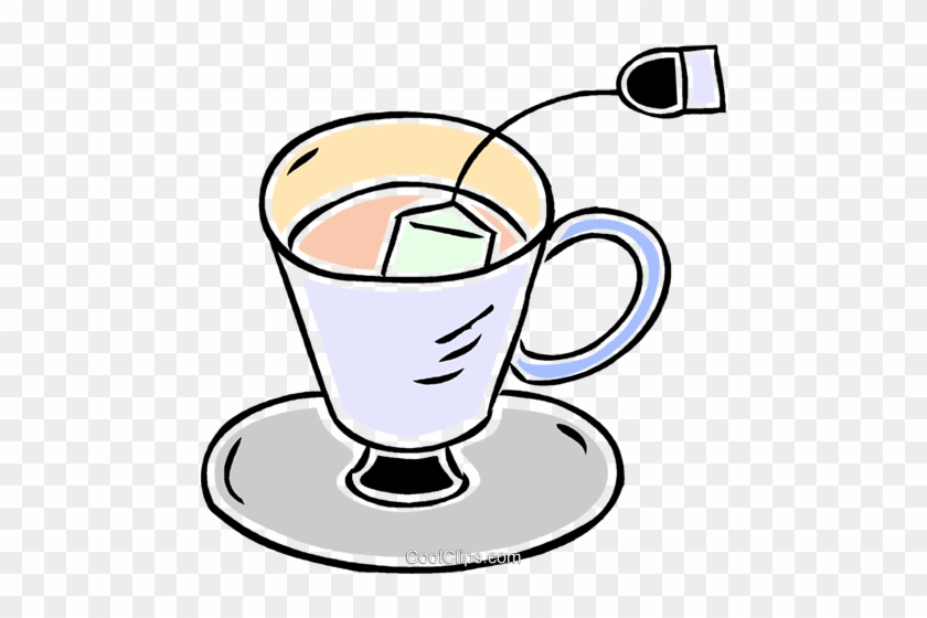Cup Of Tea Royalty Free Vector Clip Art Illustration - Tee Clipart #1371037