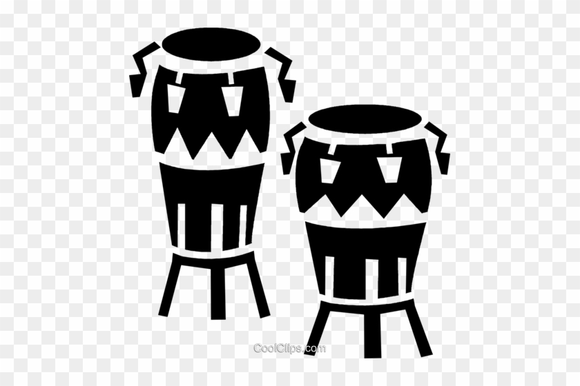 Free Download Bongo Drums Vector Clipart Bongo Drum - Bongo Drums Clipart #1371040