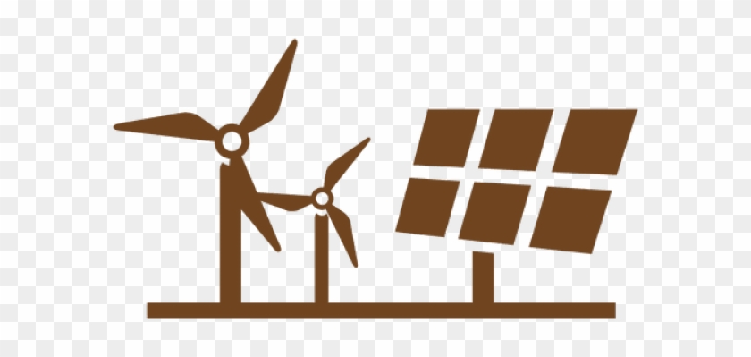 Windmill Clipart Solar - Solar Energy #1371106