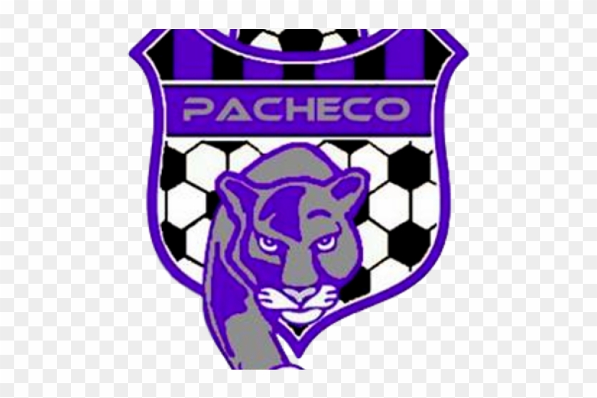 Panther Clipart Pacheco - Purple Panther Soccer Logo #1371128