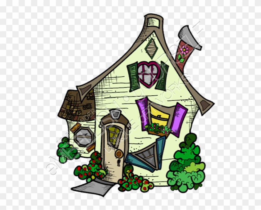 Spring House Created By Rz Alexander - Cartoon #1371211