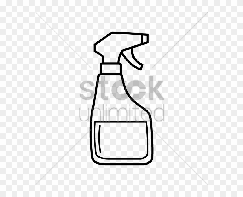 Gun Clipart Pressure Washing - Easy To Draw Spray Bottle #1371237
