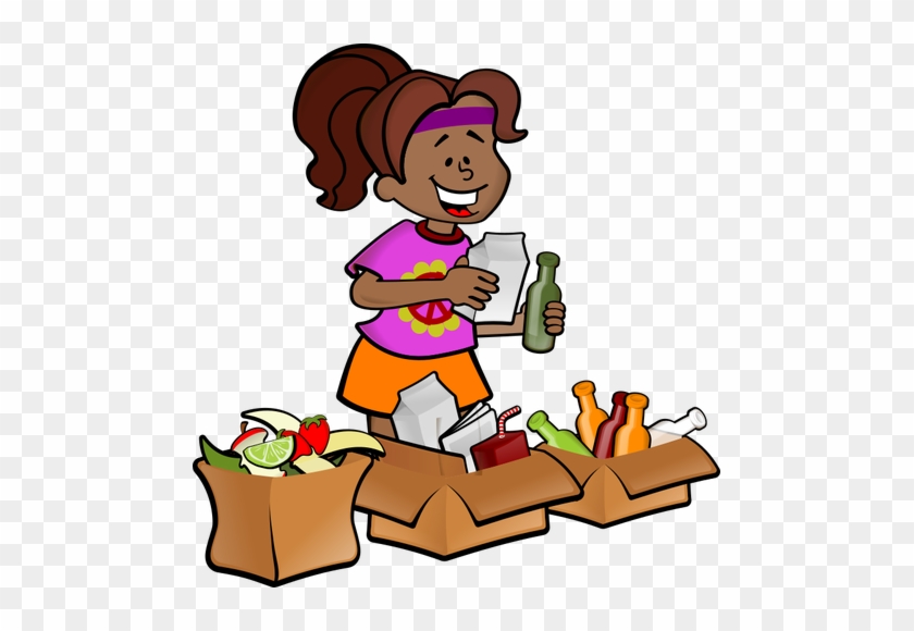 Trash Clipart Buang - Recycling For Kids #1371359