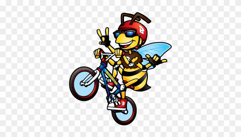 Bee In Motion - Bee On A Bike #1371372