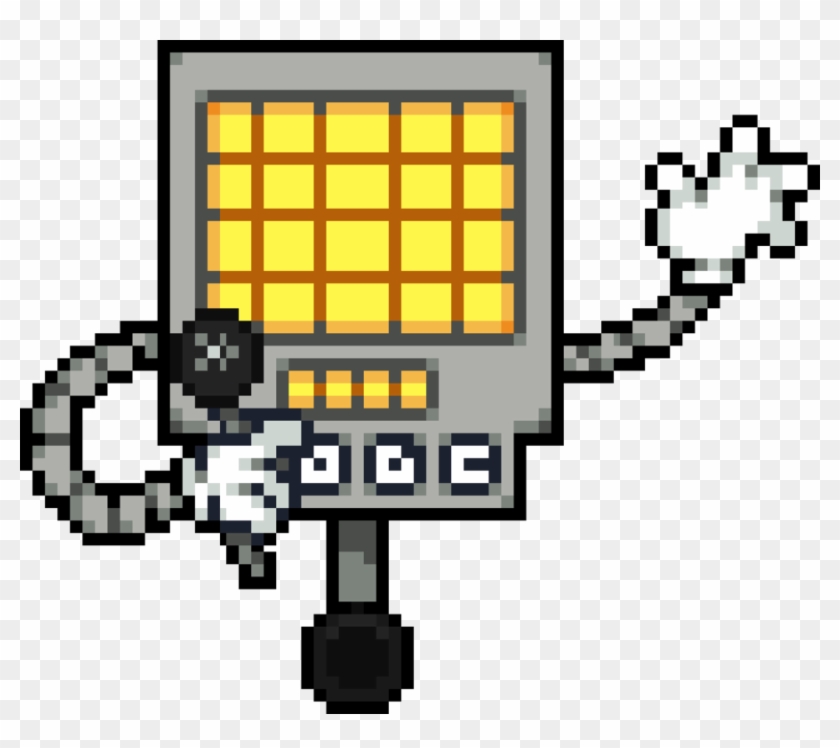 Picture - Mettaton Robot Sprite #1371392