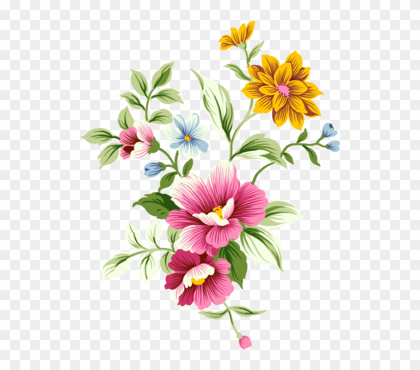 Art Clipart - Transparent Flowers Png #1371442