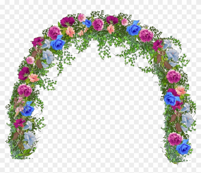Vector Royalty Free Stock Floral Png Peoplepng Com - Flower Arch Png #1371447