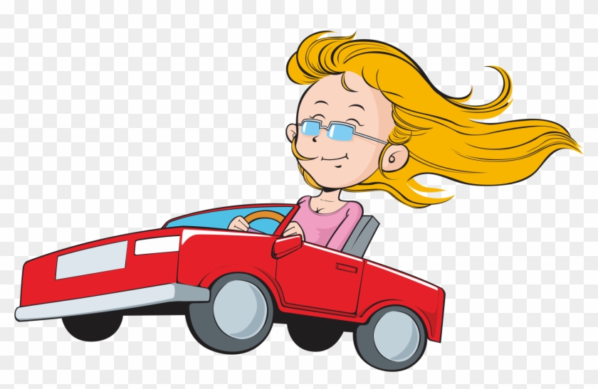 Car Driving Transprent Png Free Download - Cartoon Car Driving Png #1371469