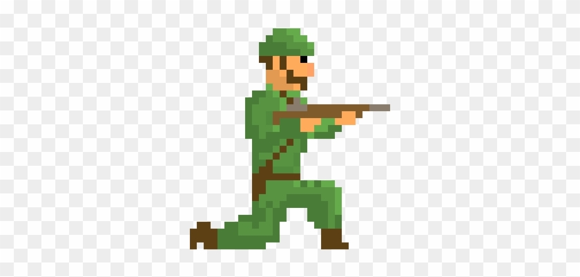 Army Man Pixel Art #1371495