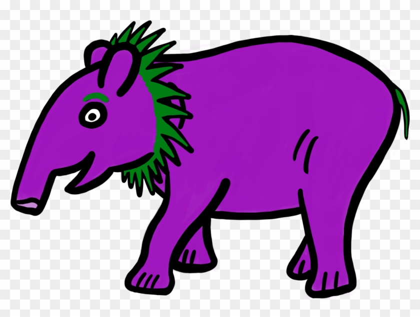 Zoey, The Tapir, Is A Member Of The Endangered Species - Endangered Species #1371507