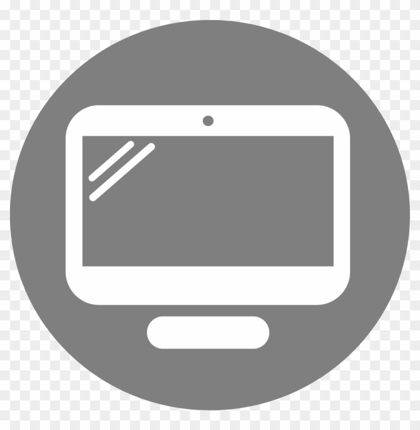 Research Experience For Undergraduates & Teachers - Computer Icon Grey Png #1371591
