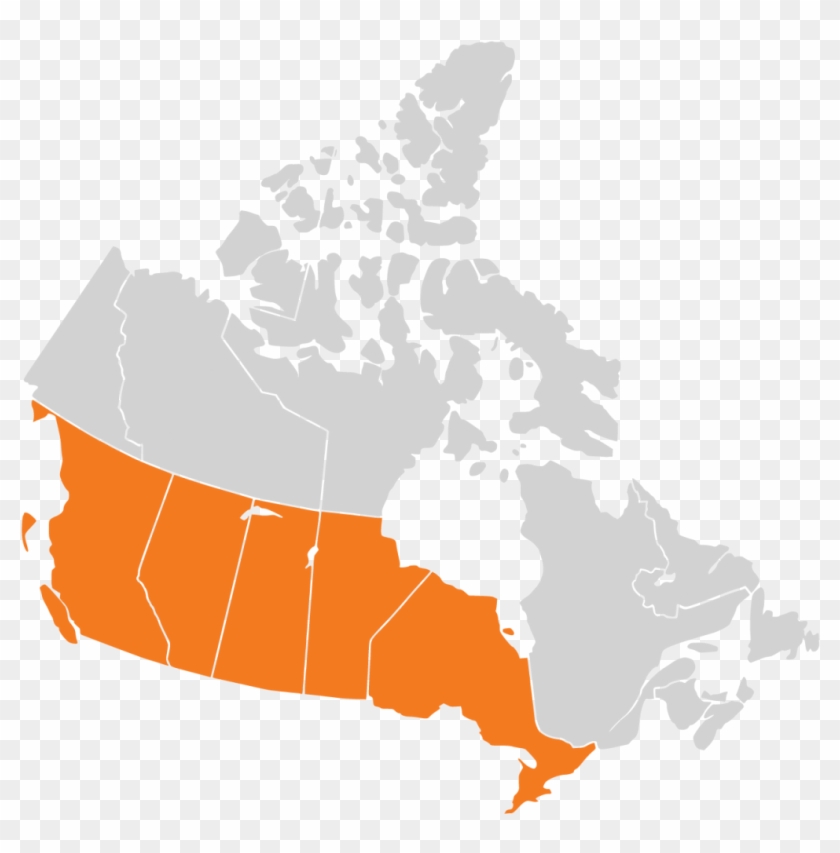 Providing Pension, Property, And Benefits Insurance - Canada Co2 Emissions Map #1371841
