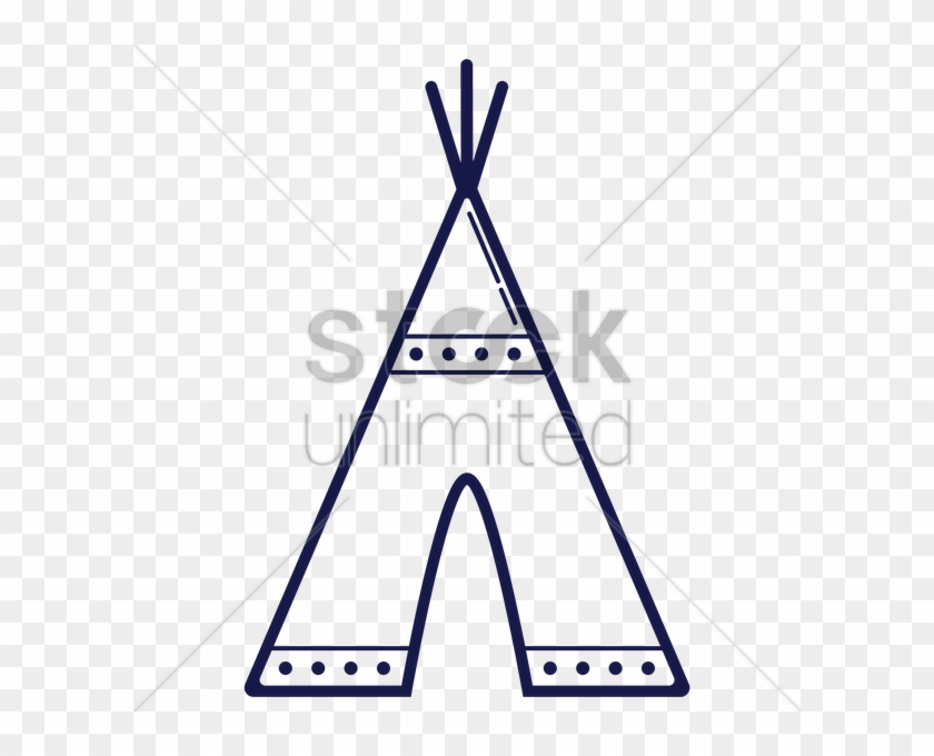 Clip Art Teepee Clipart Tipi Clip Art - Native American Teepee Drawings #1371868