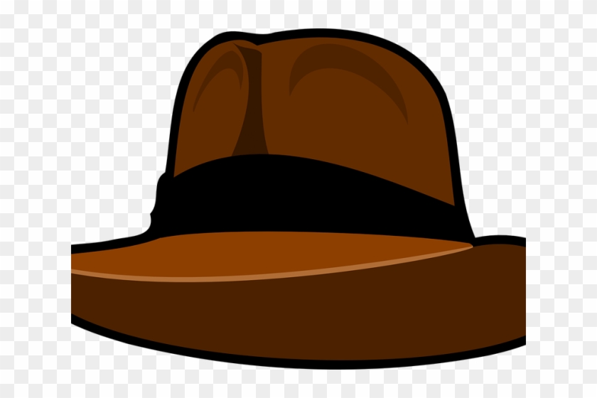 Indiana Jones Clipart Chapeau - Hat Clip Art #1371929