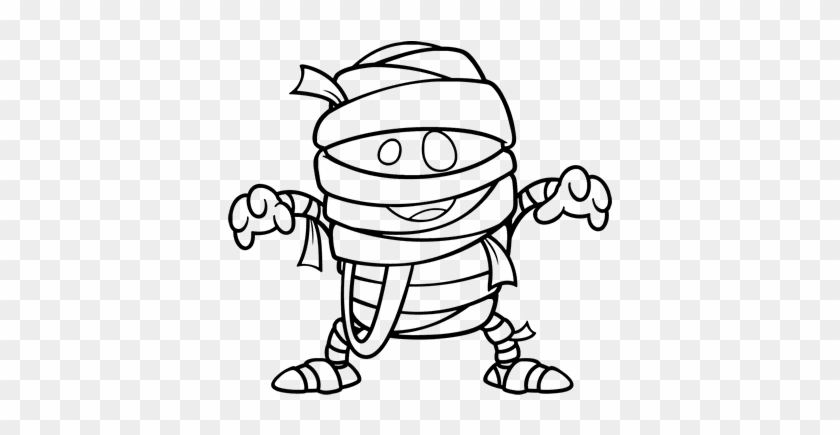 Cute Clip Art - Mummy Vector #1372045