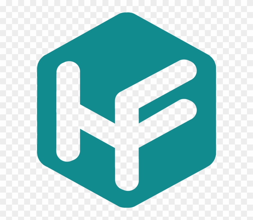 Hf Logo Teal Large - Hf Png #1372169