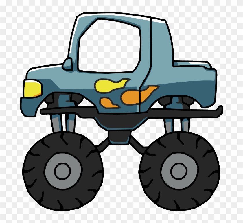 Elemental Clipart Truck - Clipart Monster Truck Png #1372173