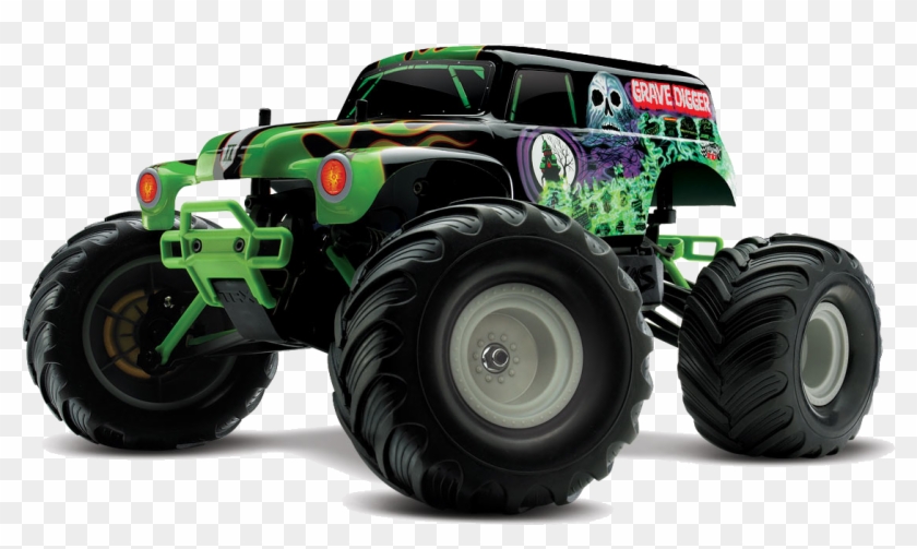 Truck Transparent Monster Jam - Grave Digger Monster Truck Png #1372177