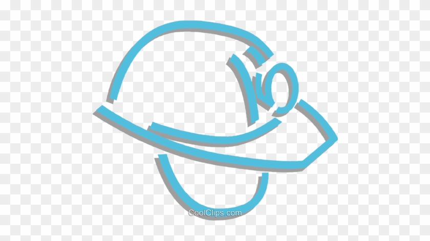 Miners Helmet Royalty Free Vector Clip Art Illustration - Arch #1372201