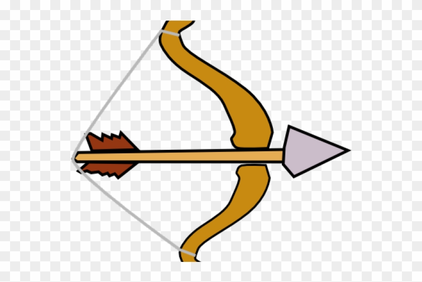 Antler Clipart Hunting Arrow - Bow And Arrow Clipart #1372213