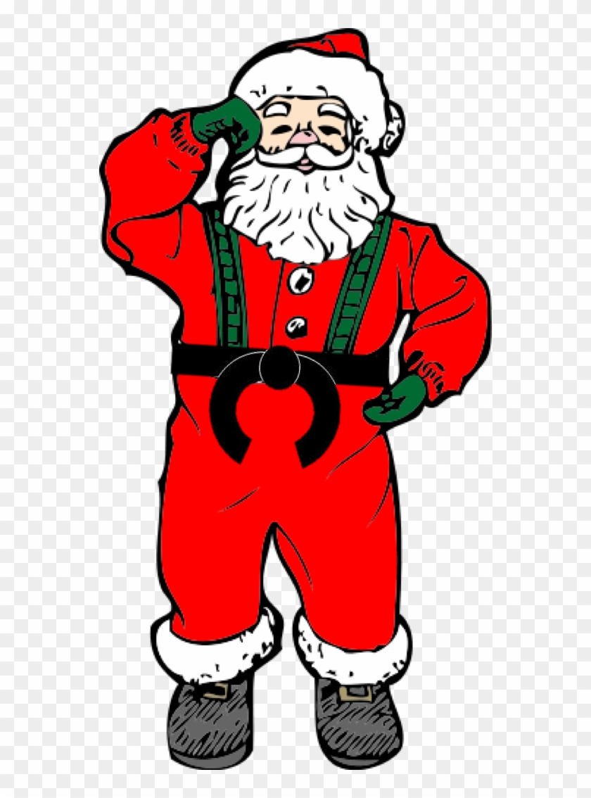 7th Dan Black Belt Owner, The Silent Mind - Dancing Santa Gif Png #1372266