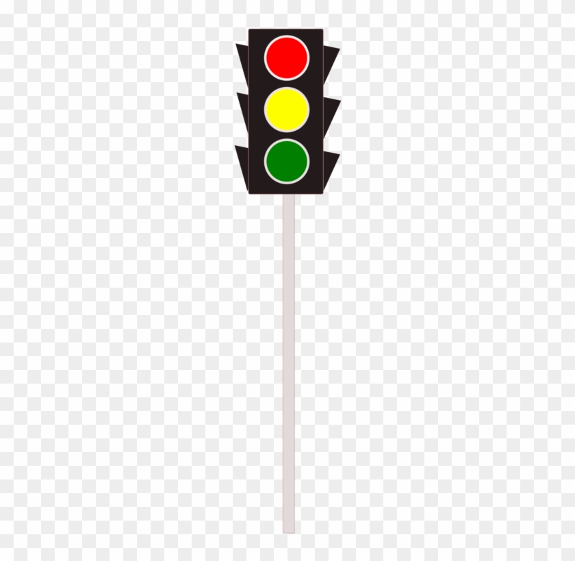 Traffic Light Traffic Sign Computer Icons Green - Traffic Light Red Drawing #1372290