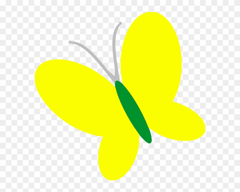 School Information & Documents - Yellow Butterfly Clipart Png #1372359