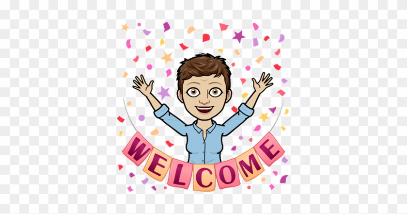 Greetings To My Film 1 Students, This Is Your Teacher - Welcome Bitmoji #1372371