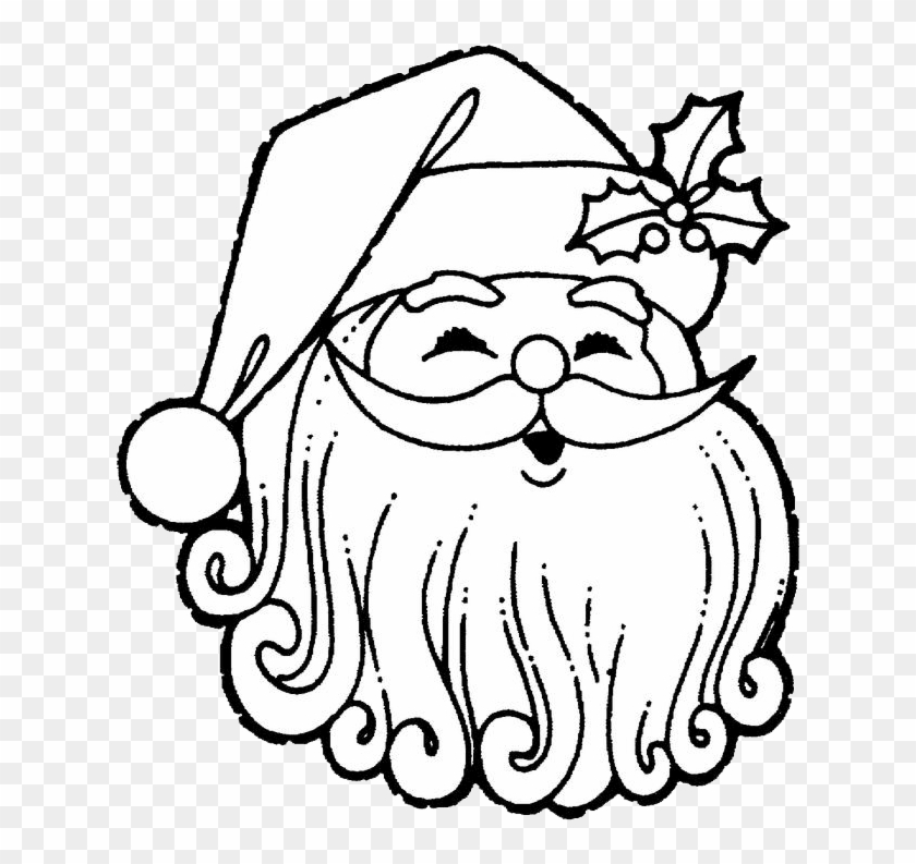 Santaclaus - Drawings Santa Claus Face #1372410