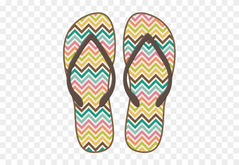 Summer Clipart Slipper - Clipart Flip Flops Summer #1372609