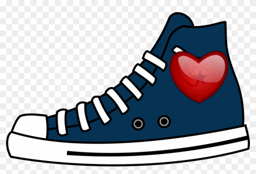 Converse High Top Chuck Taylor All Stars Sports Shoes - Cartoon High Top  Shoes - Free Transparent PNG Clipart Images Download