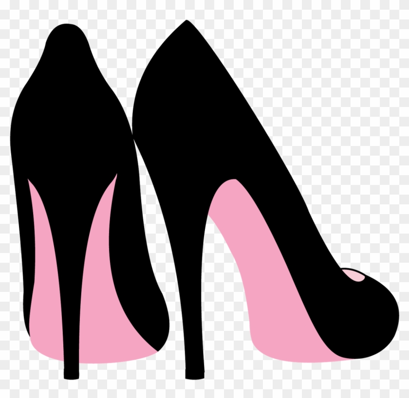 High Heel Silhouette Clip Art At Getdrawings - Accesorios Para Mujer Dibujo Png #1372655