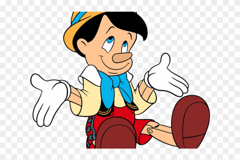 Pinocchio Clipart - Pinocho Mentiroso Png #1372685