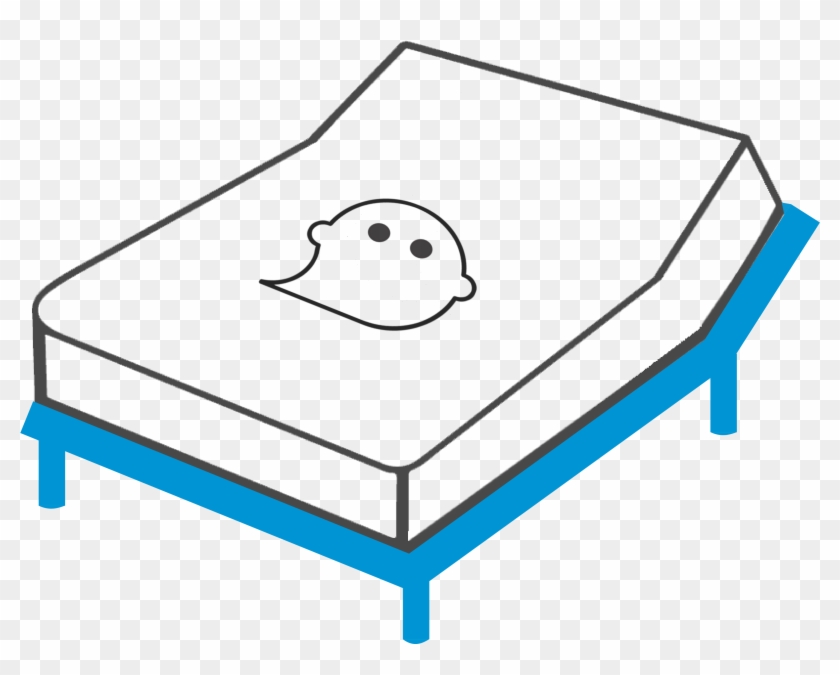 Sleeping Clipart Comfy Bed - Ghostbed #1372709