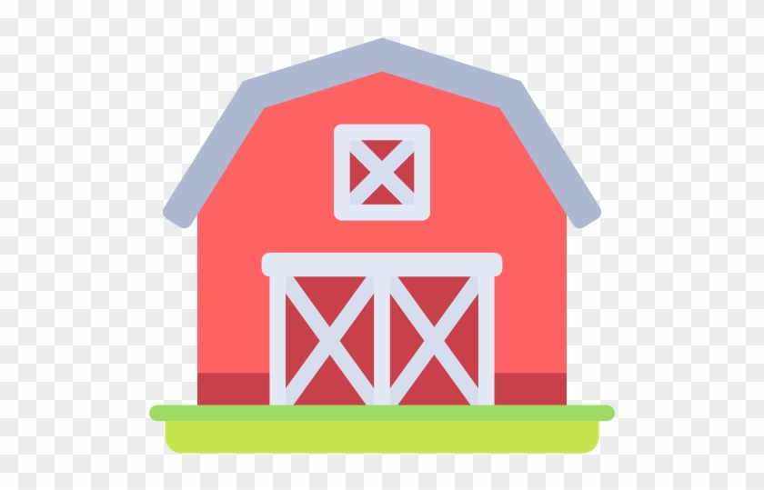 Vector Library Library Barn Icon Png Svg - Farm Clip Art #1372726