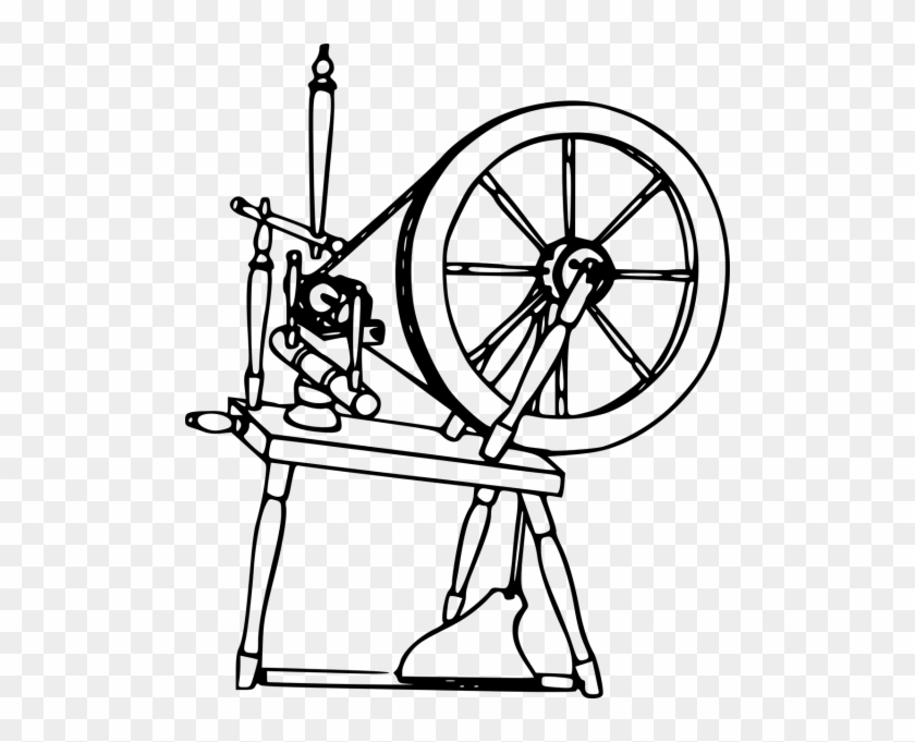 Vektorinė Grafika - Clip Art Spinning Wheel #1372747