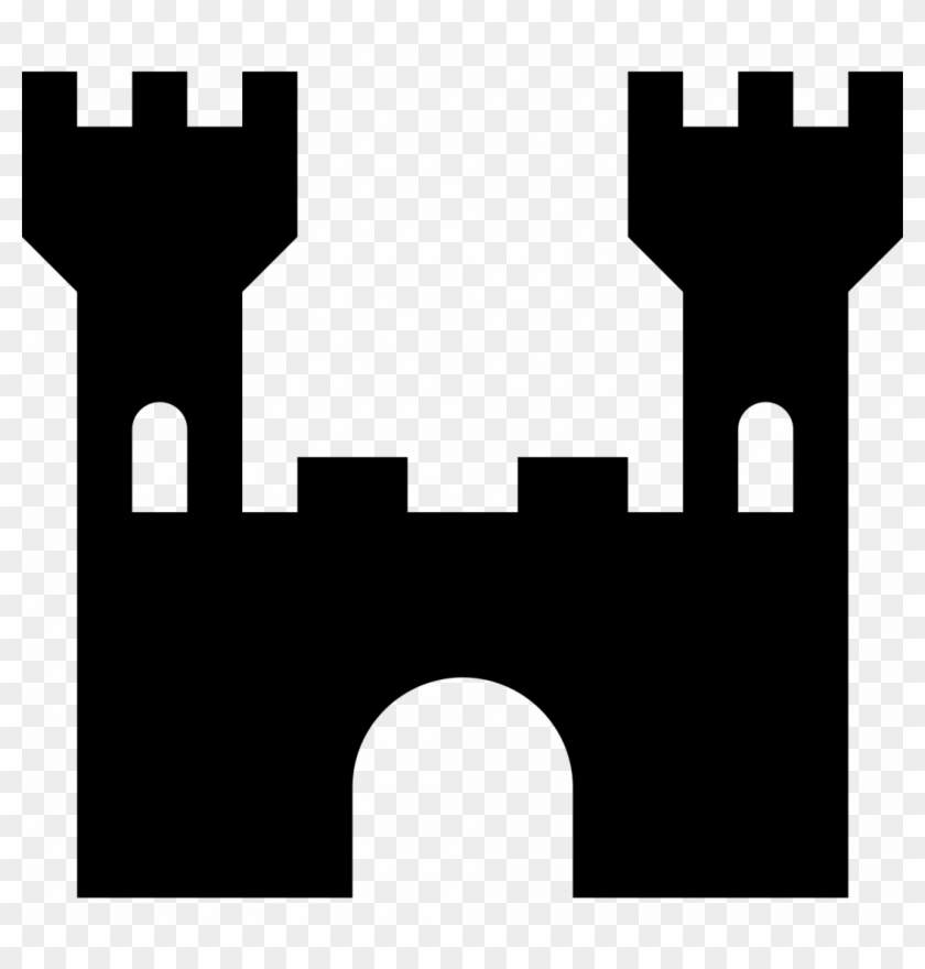 Large Size Of How To Draw A Castle With Moat Step By - Simple Castle Black And White #1372766