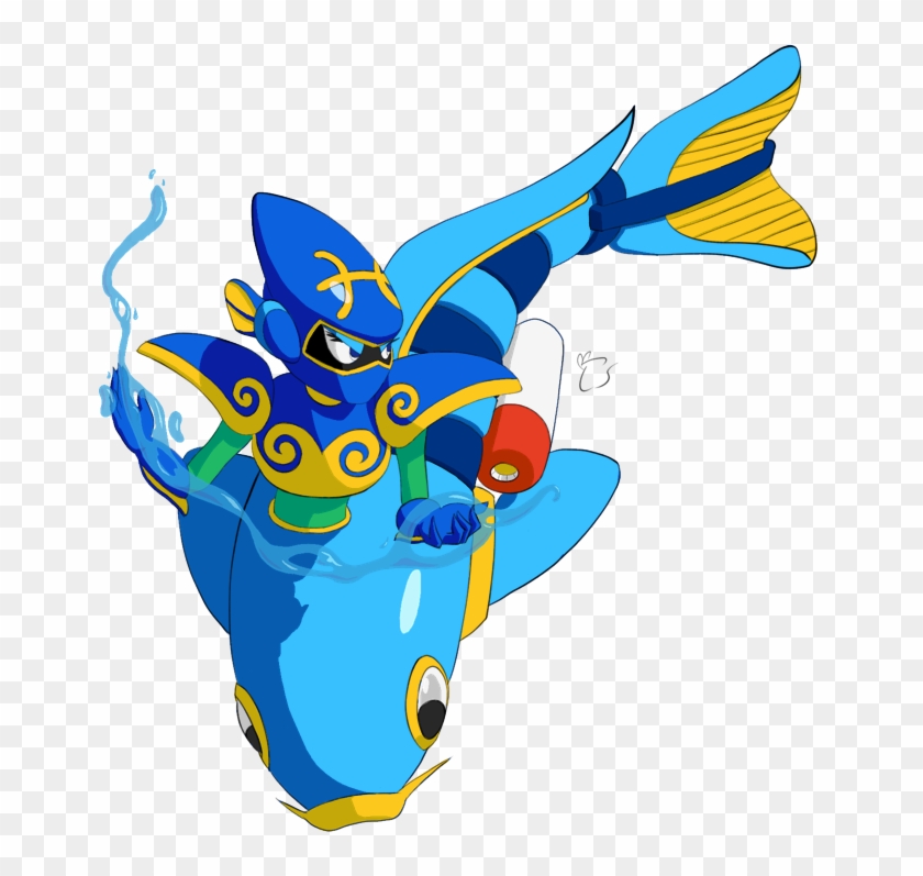 My Submission For The Mega Woman Collab, Pisces From - Art #1372932