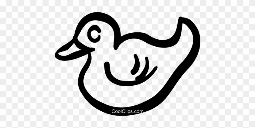 Rubber Duck Royalty Free Vector Clip Art Illustration - Rubber Duck Royalty Free Vector Clip Art Illustration #1372939